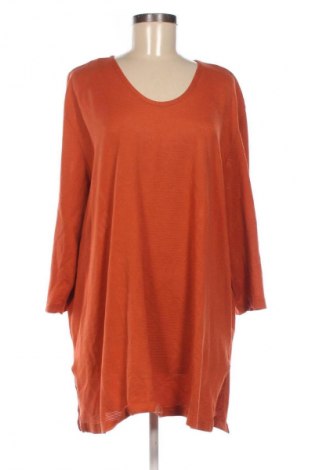 Bluzka damska Ulla Popken, Rozmiar 3XL, Kolor Pomarańczowy, Cena 78,00 zł
