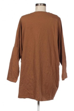 Дамска блуза Unbranded, Размер XXL, Цвят Кафяв, Цена 16,99 лв.