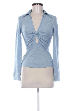 Bluzka damska Zara, Rozmiar XS, Kolor Niebieski, Cena 52,99 zł