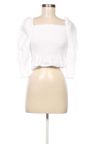 Γυναικεία μπλούζα Zara, Μέγεθος XS, Χρώμα Λευκό, Τιμή 15,99 €