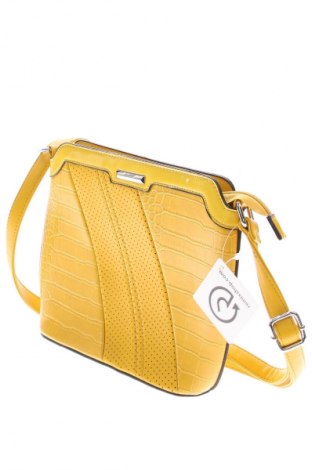 Damska torebka Dudlin, Kolor Żółty, Cena 77,73 zł