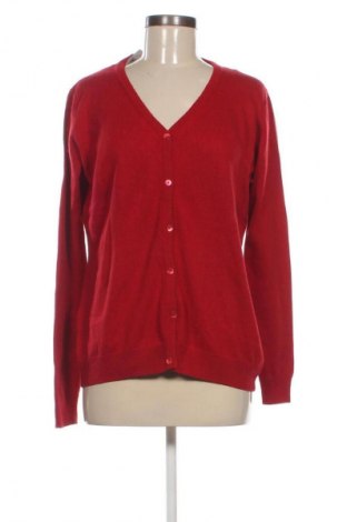 Дамска жилетка Adagio, Размер L, Цвят Червен, Цена 54,15 лв.
