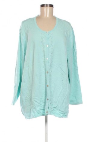 Damen Strickjacke Atelier, Größe 3XL, Farbe Blau, Preis € 11,99