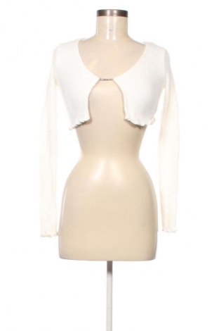 Női kardigán Bershka, Méret S, Szín Fehér, Ár 5 359 Ft