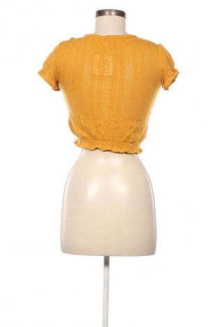 Cardigan de damă Bershka, Mărime XS, Culoare Galben, Preț 40,99 Lei