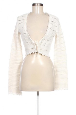 Női kardigán Bershka, Méret M, Szín Fehér, Ár 3 969 Ft