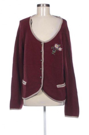 Damen Strickjacke Bpc Bonprix Collection, Größe XXL, Farbe Rot, Preis 13,99 €