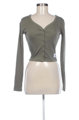 Cardigan de damă Calvin Klein Jeans, Mărime S, Culoare Verde, Preț 178,95 Lei