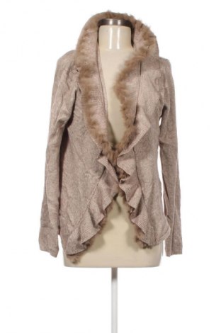 Damen Strickjacke Cassis, Größe L, Farbe Beige, Preis 17,99 €