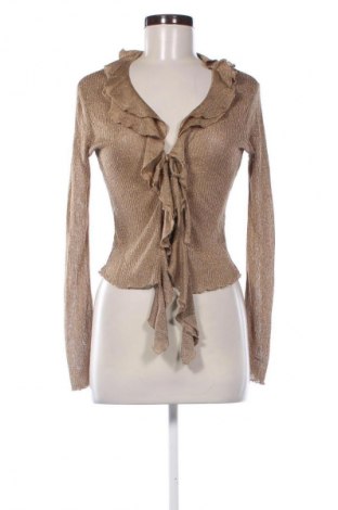 Damen Strickjacke Extra Touch, Größe S, Farbe Golden, Preis 7,99 €