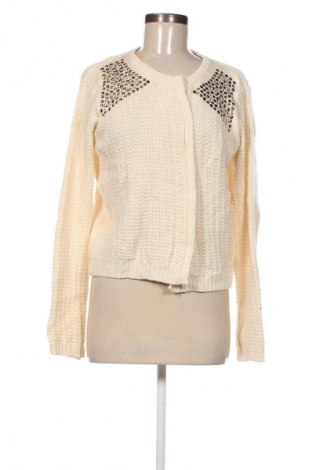 Damen Strickjacke F&F, Größe M, Farbe Ecru, Preis 14,99 €
