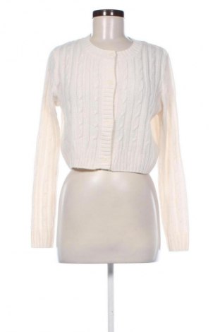 Damen Strickjacke H&M, Größe M, Farbe Ecru, Preis 14,83 €