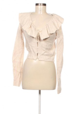 Damen Strickjacke H&M, Größe XS, Farbe Beige, Preis 10,99 €