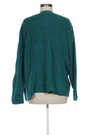 Damen Strickjacke Lands' End, Größe XL, Farbe Grün, Preis 13,99 €