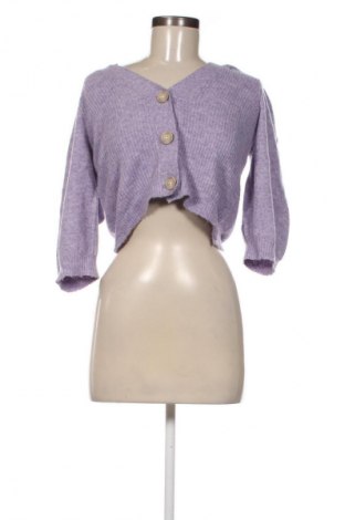 Damen Strickjacke Noisy May, Größe S, Farbe Lila, Preis € 11,99