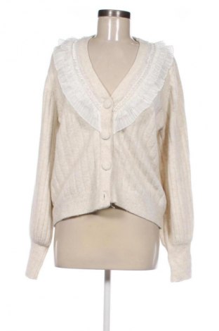 Damen Strickjacke Object, Größe L, Farbe Ecru, Preis 20,97 €