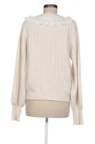 Damen Strickjacke Object, Größe L, Farbe Ecru, Preis 20,97 €