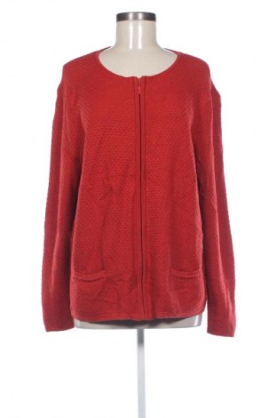 Damen Strickjacke Peter Hahn, Größe XL, Farbe Rot, Preis 44,99 €