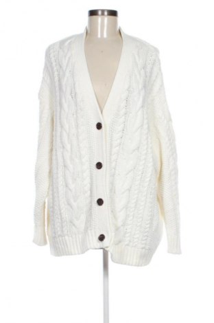 Damen Strickjacke Quince, Größe L, Farbe Ecru, Preis 20,99 €