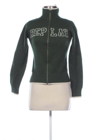 Cardigan de damă Replay, Mărime S, Culoare Verde, Preț 155,87 Lei
