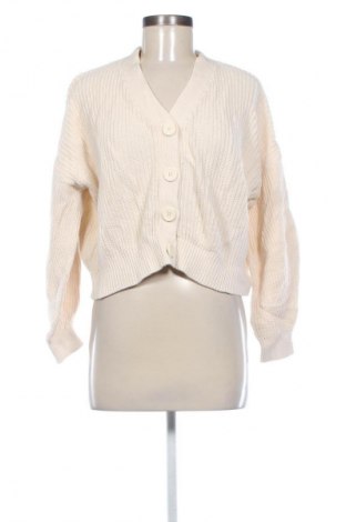 Damen Strickjacke Stradivarius, Größe S, Farbe Ecru, Preis 13,99 €