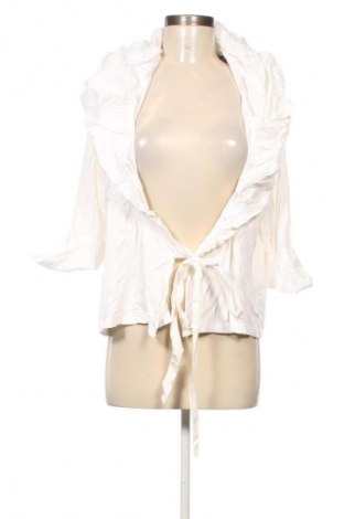 Cardigan de damă Tuzzi, Mărime XL, Culoare Alb, Preț 107,61 Lei