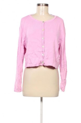 Damen Strickjacke Zara, Größe M, Farbe Rosa, Preis 23,99 €