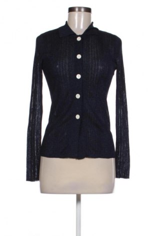 Cardigan de damă Zara, Mărime S, Culoare Albastru, Preț 72,03 Lei
