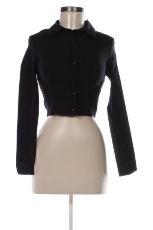 Cămașă de femei Bershka, Mărime S, Culoare Negru, Preț 65,79 Lei