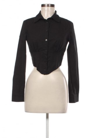 Cămașă de femei Bershka, Mărime S, Culoare Negru, Preț 66,88 Lei