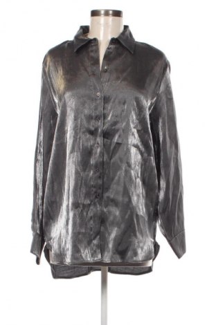 Γυναικείο πουκάμισο Bpc Bonprix Collection, Μέγεθος L, Χρώμα Γκρί, Τιμή 12,79 €