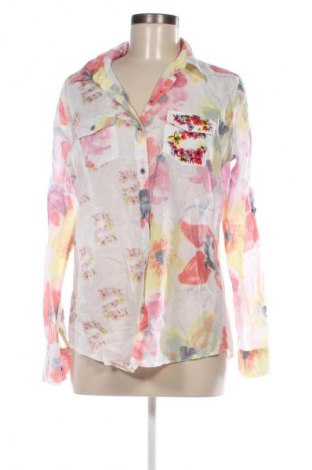 Дамска риза Desigual, Размер L, Цвят Многоцветен, Цена 49,99 лв.