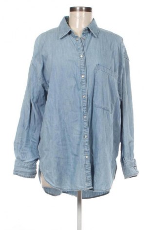 Γυναικείο πουκάμισο H&M, Μέγεθος M, Χρώμα Μπλέ, Τιμή 12,68 €