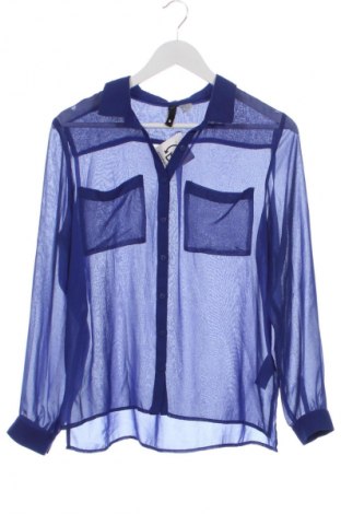 Damenbluse H&M Divided, Größe XS, Farbe Blau, Preis 12,79 €