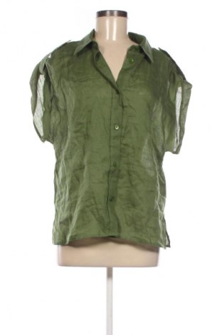 Cămașă de femei Luisa Spagnoli, Mărime L, Culoare Verde, Preț 447,99 Lei