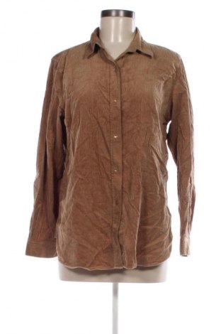 Дамска риза Massimo Dutti, Размер M, Цвят Кафяв, Цена 51,99 лв.