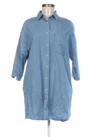 Cămașă de femei Pull&Bear, Mărime M, Culoare Albastru, Preț 42,99 Lei