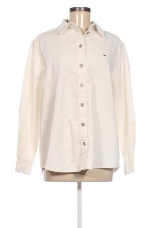 Damska koszula Tommy Jeans, Rozmiar M, Kolor ecru, Cena 231,99 zł