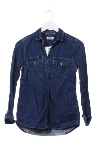 Damenbluse Tommy Jeans, Größe XS, Farbe Blau, Preis € 41,99