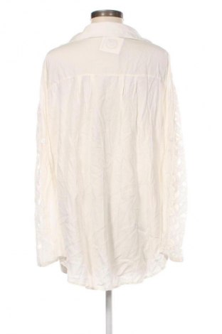 Γυναικείο πουκάμισο Unbranded, Μέγεθος 3XL, Χρώμα Λευκό, Τιμή 8,99 €