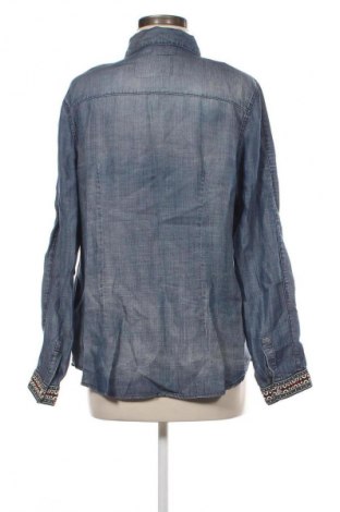 Дамска риза Unbranded, Размер L, Цвят Син, Цена 16,99 лв.