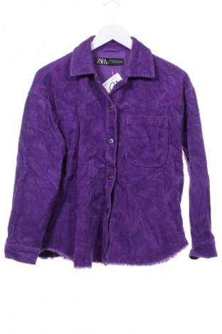 Dámská košile  Zara, Velikost XS, Barva Fialová, Cena  379,00 Kč
