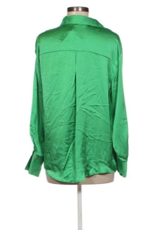 Дамска риза Zara, Размер M, Цвят Зелен, Цена 17,99 лв.