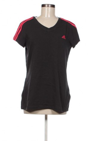Damen T-Shirt Adidas, Größe XXL, Farbe Schwarz, Preis 23,99 €