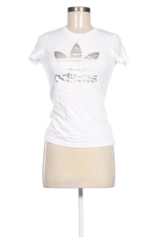 Damen T-Shirt Adidas Originals, Größe XS, Farbe Weiß, Preis € 13,82