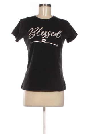 Дамска тениска Adrom, Размер S, Цвят Черен, Цена 9,50 лв.