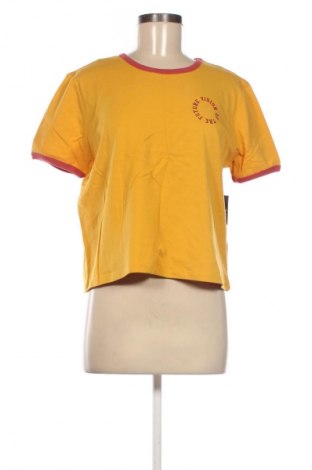 Damski T-shirt Ardene, Rozmiar L, Kolor Żółty, Cena 64,37 zł