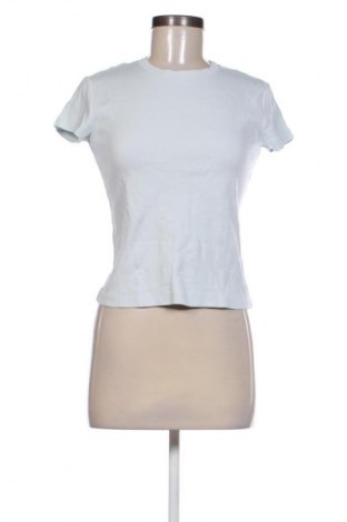 Damen T-Shirt Bershka, Größe XS, Farbe Blau, Preis 8,70 €