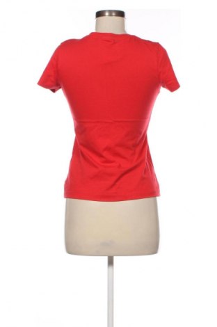 Γυναικείο t-shirt Calvin Klein, Μέγεθος S, Χρώμα Κόκκινο, Τιμή 17,39 €