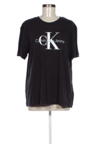 Γυναικείο t-shirt Calvin Klein Jeans, Μέγεθος 3XL, Χρώμα Μαύρο, Τιμή 49,99 €